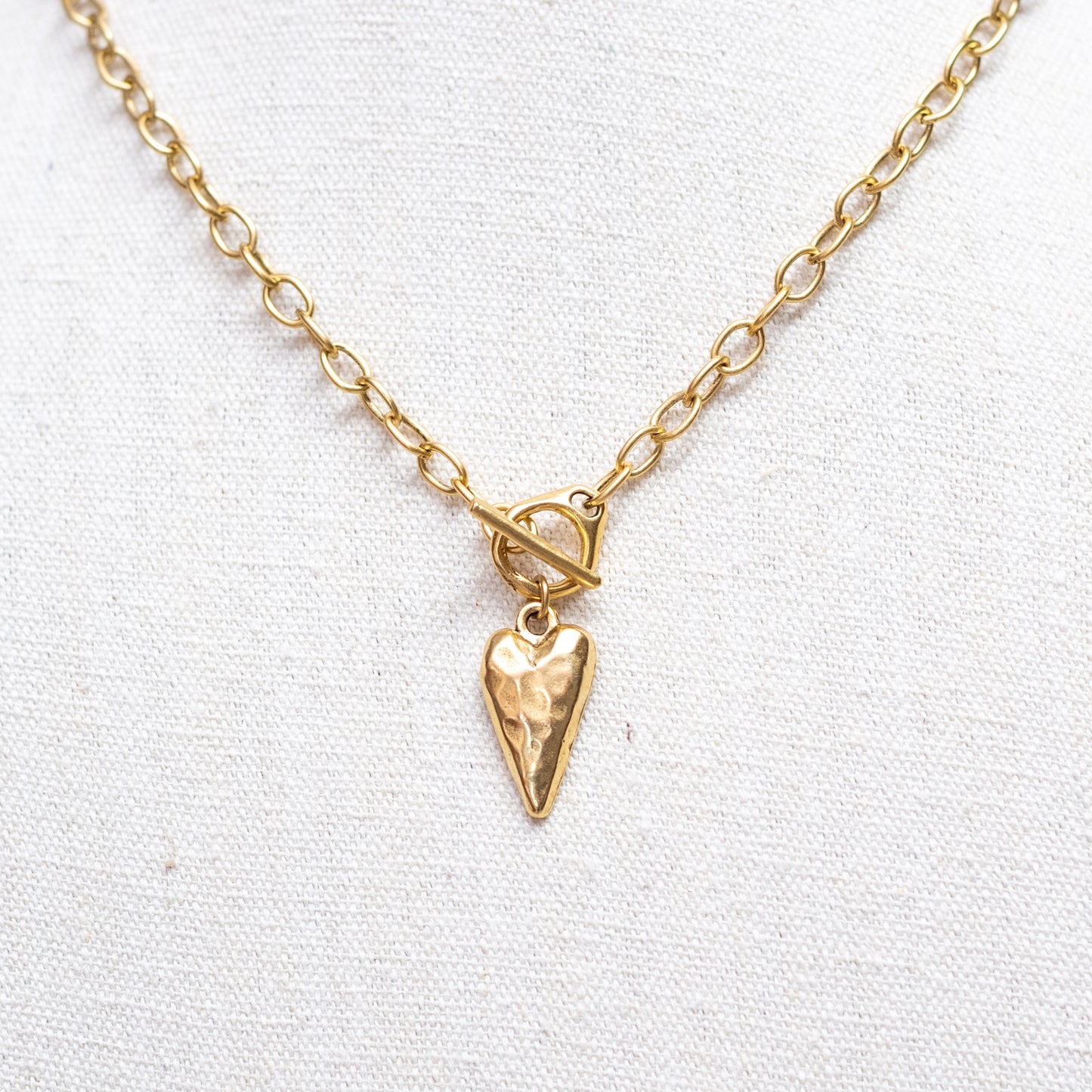 Gold Heart Necklace